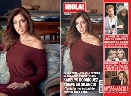 En esta modalidad de photocall portada de revista puedes elegir sólo la gráfica (lona de alta calidad de 500 gr) impresa en calidad fotográfica por una cara montaje photocall revista hola. Karelys Rodriguez Y Su Relacion Con Cayetano Rivera Protagonizan Las Portadas De Las Revistas Noticias De Sociedad En Diario De Navarra