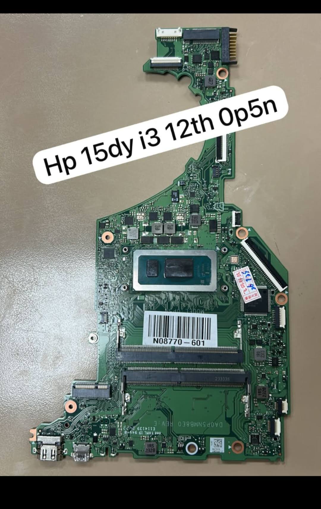 HP 15-DY i3 Motherboard | Intel Core i3 Laptop Motherboard product image