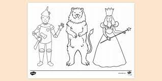 Including some with rainbow quotes and some with rainbow creatures (ex: Characters From The Wizard Of Oz Colouring Sheet Twinkl