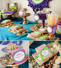Puff The Magic Dragon Birthday Party Hostess With The Mostess Dragon Birthday Parties Dragon Birthday Birthday Party Table Decorations Celebrating a birthday, or maybe even a hen party?