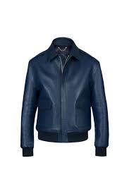 Louis Vuitton Leather Flight Jacket Leather Flight Jacket Leather Outerwear Flight Jacket