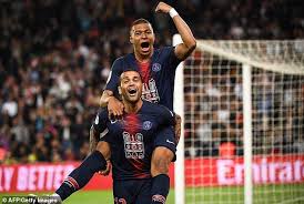 Psg 3 1 Monaco Mbappe Hat Trick Gets Ligue 1 Title Party Started Psg Monaco Parc Des Princes
