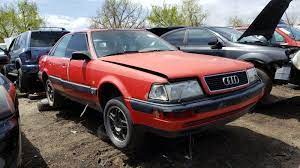 Junkyard Gem 1989 Audi V8 Quattro Audi Junkyard Wrecking Yards