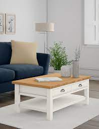 Arise sun solid wood coffee table with storage (ivory) $402.24 $ 402. Padstow Storage Coffee Table M S