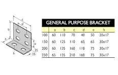Stramit® General Purpose (GP) Bracket for Purlins