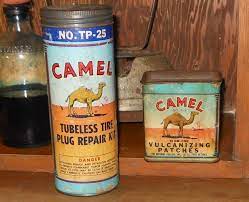 Low to high sort by price: Vintage Camel Tire Patch Kits Collectors Weekly