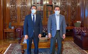 Coloca méxico su primer bono sustentable en la bolsa de londres. Mauricio Vila Dosal Se Reune Con El Titular De La Secretaria De Hacienda Y Credito Publico Arturo Herrera Gutierrez Poder Y Critica