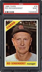 1966 Topps Red Schoendienst