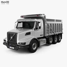 3d Model Of Volvo Vhd Dump Truck 4 Axle 2020 In 2020 Volvo Trucks Dump Truck