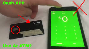 Cash cards work at any atm, with a $2 fee charged by the cash app. Cash App Use At An Atm Youtube