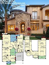 Plan 83376cl Best In Show Courtyard Stunner Plan Architecture Maison Maison Architecte Architecture De Maison