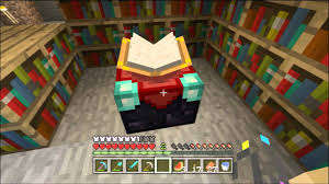 An enchantment table usually needs 15 bookshelves for level 30 enchantments. Minecraft Xbox 360 1 0 1 65 Level 30 Enchantment Table Setup Enchanted Sword Youtube