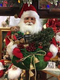 Karen Didion Originals Sh1806 Lighted Wine Santa Head See more ideas about santa head, plastic canvas christmas, plastic canvas patterns. lighted wine santa head