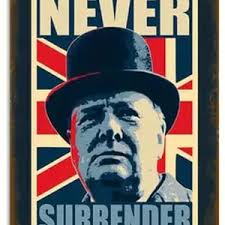 Union Jack Metal Sign