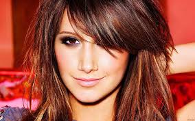 Jason laveris / getty images rose is the internet's favorite color rn — everyone completely loses their marbles any time they see it, or any iterations of. 4580526 Smiling Looking At Viewer Long Hair Brunette Hair In Face Pink Lipstick Brown Eyes Portrait Women Face Ashley Tisdale Wallpaper Mocah Hd Wallpapers