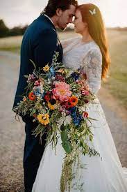 A wildflower (or wild flower) is a flower that grows wild, meaning it was not intentionally seeded or planted. Wildflower Wedding Bouquets