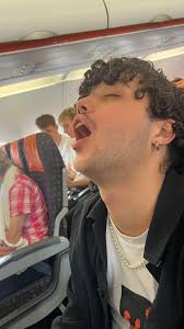 Caught my friend asleep before we even departed, do your worst before we  land! :))