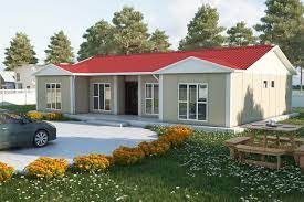 129 M2 Prefabrik Ev Smart Celik Ev Ve Celik Villa Evler Villa Bina