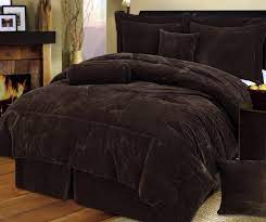 They bring warmth and comfort to any this luscious mocha brown color comforter set got my attention right away! Chocolate Brown Comforter Set Down Comforters Down Comforter Brown Comforter Sets