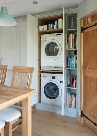 Clever Places To Squeeze Your Washing Machine And Dryer Outdoorkitchenappliancestinyhouse Vintage Laundry Room Laundry Cupboard Vintage Laundry Room Decor