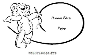 Vous avez à disposition un dessin du coloriage fête des pères à imprimer avec des couleurs pour aider à choisir les crayons et feutres pour colorier et dessiner. Coloriages Fete Des Peres Page 1 Fete Des Peres