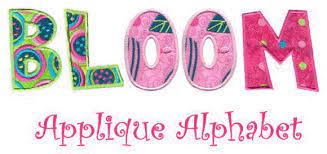 Click to download our free autumn alphabet machine embroidery design set for 4x4 hoops. Bloom Applique Alphabet Machine Embroidery Design Collection