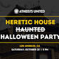 Heretic House Halloween Party & Fundraiser — event image