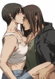 Rule34 - If it exists, there is porn of it  eren jaeger, mikasa ackerman   5958535