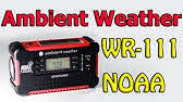 View online (2 pages) or download pdf (410 kb) oregon scientific wr601 quick start guide • wr601 pdf manual download and more oregon scientific online . Oregon Scientific Wr601 Emergency Weather Radio Youtube