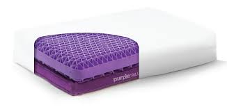 The Purple Pillow Is The World S First Head Bed No More Lumpy Foam Stabby Feathers And Melty Memory F Purple Mattress Purple Mattress Reviews Purple Pillows