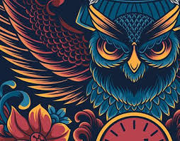  26 Ide Behance Di 2021 Tato Burung Hantu Samurai Tattoo Behance