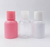 China OEM 2oz PET Plastic White Glossy Toner Bottles With ...
