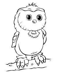 You probably wonder what color to color an owl and if different colored owls exist. Cute Printable Owl Coloring Pages For Kids Uniquecoloringpages Owl Coloring Pages Baby Coloring Pages Bird Coloring Pages