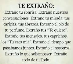 Pin En Te Extrano