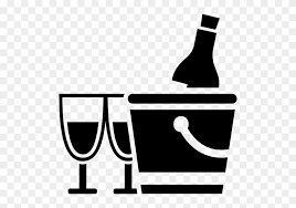 wine bottle in bucket with two glasses free icon wine and glass png icon free transparent png clipart images download wine bottle in bucket with two glasses