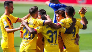 Trincão y ilaix moriba serán titulares contra el alavés. Barcelona 5 0 Alaves Ver Resumen Goles Mejores Jugadas Y Estadisticas Del Duelo Por La Fecha 38 De Laliga Santander 20202 En Mendizorroza Doblete De Messi Gol De Suarez Gol