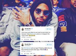 During an interview with unwine with. A Complete History Of Chris Brown Soulja Boy S Ongoing Beef Capital Xtra