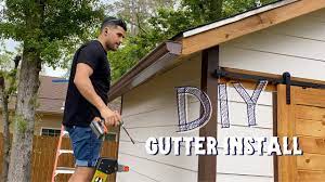 How To Install Gutters On A Shed | How-To - Youtube