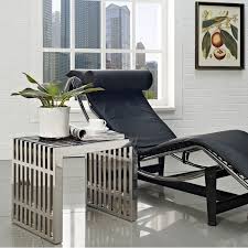 small stainless steel gridiron bench