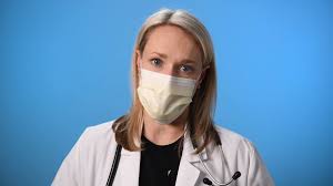 Hospitalist Stacy Caudill, M.D., chairperson of the King's Daughters COVID  Task Force, explains the health system's safety measures and reminds people  to not delay seeking care.