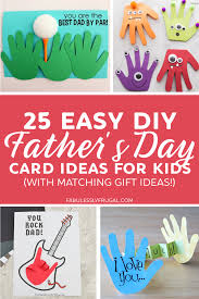 The gohenry debit card is the best personalized card for kids from age 6 to 18 because it lets your children choose their own personalized card from a set of designs gohenry provides. 25 Easy Homemade Father S Day Card Ideas Fabulessly Frugal