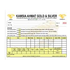 Contoh faktur, surat jalan dan kwitansi barang. Buku Resit Emas Price Promotion Jul 2021 Biggo Malaysia