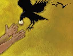Image result for elijah being fed by the ravens