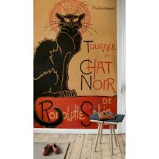 If you are a ladybug or cat noir fan, the you must know this guy. Cabaret Le Chat Noir Wallpaper Wall Mural Coloraydecor Com
