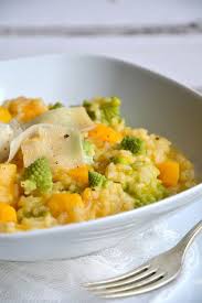 Risotto De Courge Butternut Et De Chou Romanesco Au Cidre Chou Romanesco Recette Chou Romanesco Recette