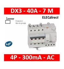 Monobloc pour compteur eau leroy merlin : Legrand Disjoncteur Differentiel Monobloc Dx 6000 Vis 4p 400v 40a Ac 300ma 10ka C Depart 411220 Elecdirect Vente Materiel Electrique