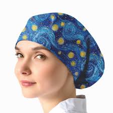 Scrub Cap Starry Night