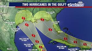 Could There Be Two Hurricanes In The Gulf If So It Would Be A First