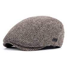 Men Cotton Gatsby Flat Cap Adjustable Knit Beret Ivy Hat Golf Hunting Driving Cabbie Hat Berets Cap Hats For Men Mens Beret Hat