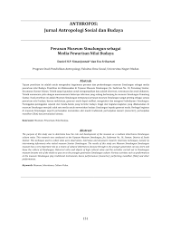 Pdf Anthropos Jurnal Antropologi Sosial Dan Budaya Peranan Museum Simalungun Sebagai Media Pewarisan Nilai Budaya